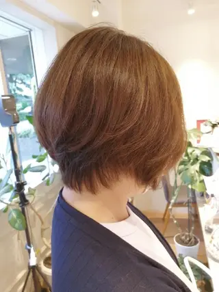 ショート カラー 木村 昇のヘアスタイル