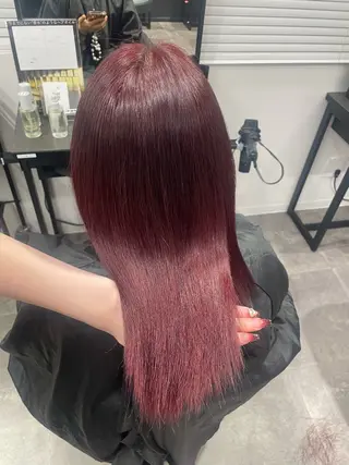 ロング カラー 🎀暖色/ラベンダー /paru🤍のヘアスタイル