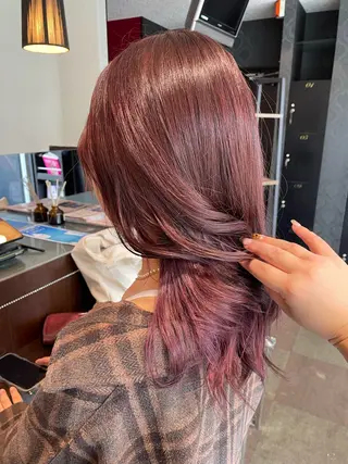 ロング カラー 💞暖色カラー 💞risaのヘアスタイル