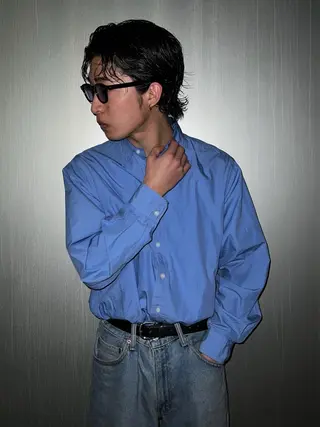 パーマ メンズ レイヤー/ 透明感SHIMAのヘアスタイル