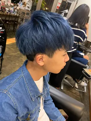 ショート カラー メンズ アルグラーテ所属・アルグラーテ 上原のヘアスタイル