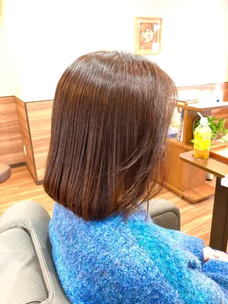 ミディアム カラー Annon プライベートサロンのヘアスタイル