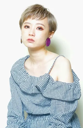 ショート カラー 髪質改善shoma mikiのヘアスタイル