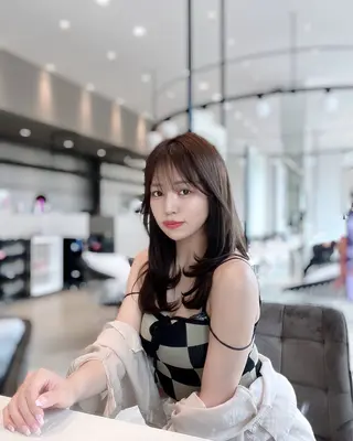 ミディアム カラー 韓国ヘア/髪質改善 TAKAHIROのヘアスタイル