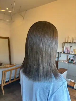 ミディアム カラー REIKA 【eito】のヘアスタイル