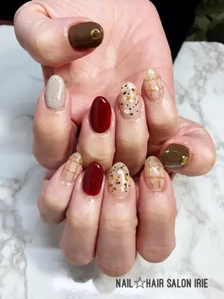 ネイル Hair salon Irie所属・與儀 知佳のネイルデザイン