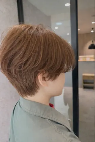 ショート TERRACE LUXBE阿倍野アポロ店所属・清家 /人生を変える 髪質改善ストレートのヘアスタイル