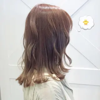 セミロング カラー 🌺ウルフカット職人 新垣渚🐺のヘアスタイル