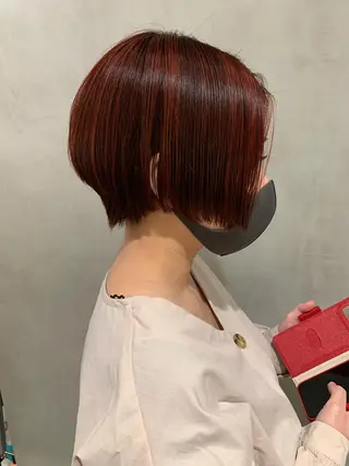 ショート カラー アンニュイヘア🪽 ayumiのヘアスタイル