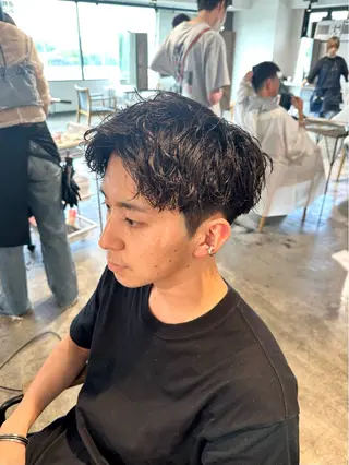 パーマ メンズ 骨格補正施術/メンズ 専門美容師/YUYAのヘアスタイル