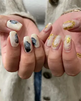 ネイル kiii.__ ✴︎*のネイルデザイン