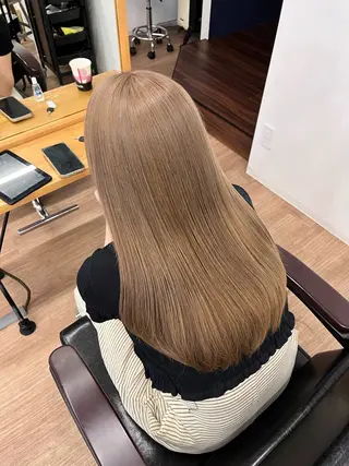 ロング No1韓国風レイヤー &カチモリ✨ /サキのヘアスタイル