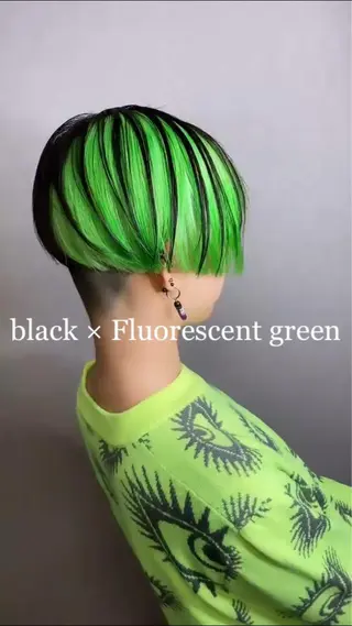 ショート カラー Selenehair 三条本店のヘアスタイル