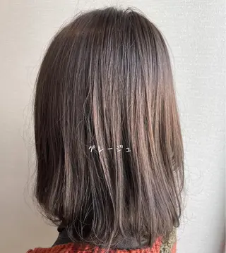 ミディアム カラー noppo所属・NOPPO 和泉市 美容室／奥村　飛鳥のヘアスタイル