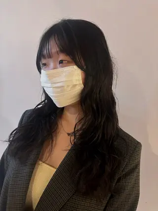 パーマ ウシロダ メグミ ／ボブ／透明感カラーのヘアスタイル