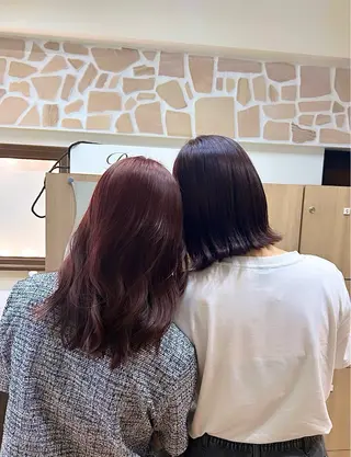 カラー CIEL 難波店所属・🎀透明感/レイヤ ー/Kotona🎀のヘアスタイル