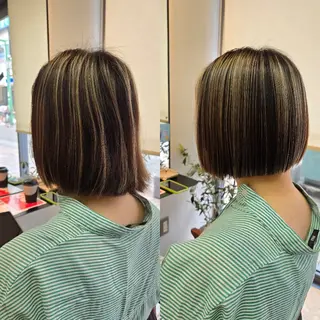 ミディアム stoke TOKYO所属・野村 果音(カノン)のヘアスタイル