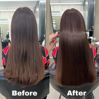 ロング カラー kimika🥑 メンズ/髪質改善のヘアスタイル