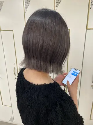 ショート 🤍ショートボブ 🤍NANAMI🤍のヘアスタイル