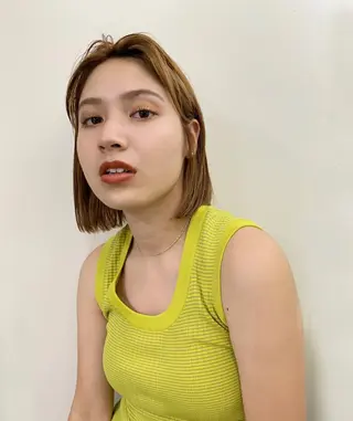 ショート まろやか透明感カラー ♡MANAのヘアスタイル