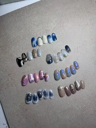 ネイル GRANDE大須 Cecil💜のネイルデザイン