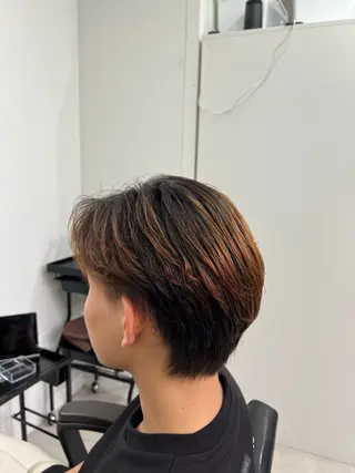 パーマ メンズ kei/透明感カラー /縮毛矯正/メンズのヘアスタイル