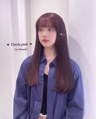 セミロング 盛れる暖色🎀ガーリ ーヘア🎀きっかのヘアスタイル