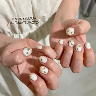 ネイル Bianca 銀座 Hinanoのネイルデザイン