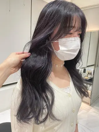 ロング カラー minami🪷 暖色カラーのヘアスタイル