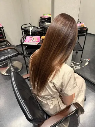 ロング 髪質改善⚡️カラー 🍀武久 誠🍀のヘアスタイル