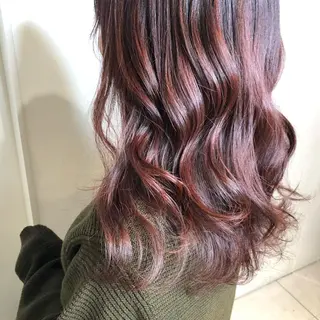 ミディアム カラー ヘアアレンジ マツエク・マツパ Noah's　Ark所属・透明感カラー🫧ヘア セット🫧松本菜月の眉毛・アイブロウイメージ