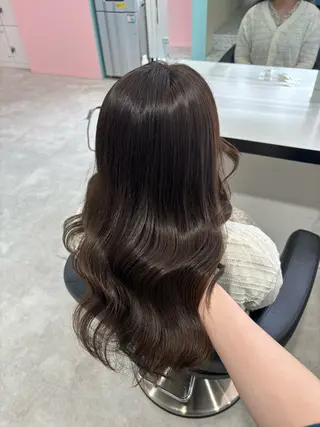 セミロング Wカラー/暖色/べ ージュりく©︎🐝のヘアスタイル