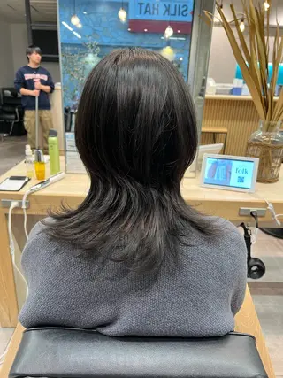 ミディアム 🌞レイヤー×カラー 前川那津美🌞のヘアスタイル