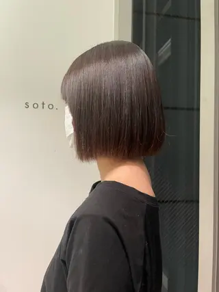ショート soto.所属・HARUHI 銀座 美容師౨ৎ⋆˚のヘアスタイル