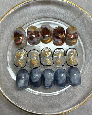 ネイル kiii.__ ✴︎*のネイルデザイン