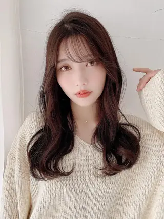 ロング ❣️韓国レイヤー ❣️渡部晃輝のヘアスタイル