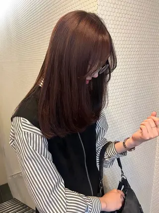 ロング レイヤー/暖色/ 髪質改善/永礼芳果のヘアスタイル