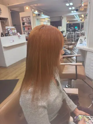 セミロング KAMI-YU所属・森 千明のヘアスタイル