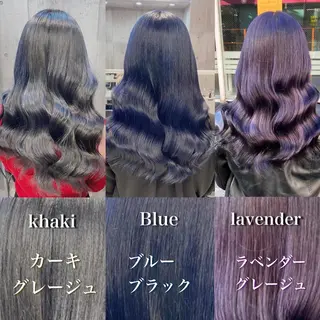 ロング カラー ヘアアレンジ 🩶【推しハイトーン 】yuzu🩶のヘアスタイル