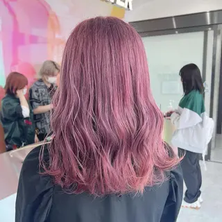 ミディアム カラー パーマ ヘアアレンジ メンズ 🤍透明感カラー🤍 ブリーチ🤍AINEのヘアスタイル