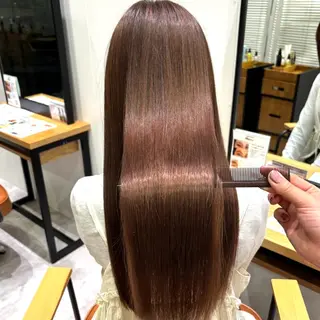 ロング かわいいを＋🎀🤍 上品hair/ 星愛のヘアスタイル