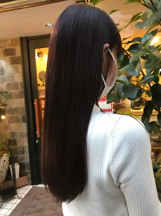 ロング 髪質改善 大内翔太のヘアスタイル