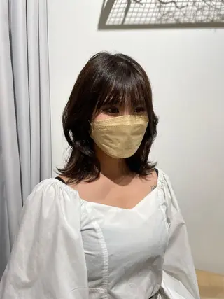 ミディアム ハイトーン🦄ネイル 💞のぶちのネイルデザイン