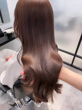 ロング カラー 韓国ヘア🇰🇷 トヨキトキコのヘアスタイル