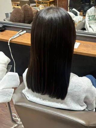 セミロング 林 玲美のヘアスタイル