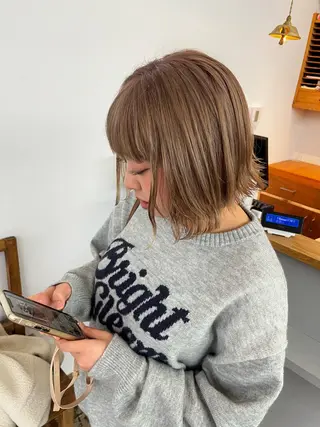 ショート ROSSO Hair＆SPA  香椎宮前店所属・SHIINA 香椎宮前店のヘアスタイル