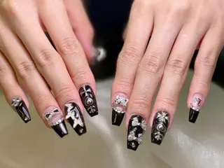 ネイル 💕チップネイル 🩷のネイルデザイン