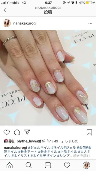 ネイル kurogi nanakaのネイルデザイン