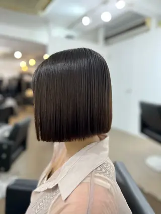 ショート カラー 神戸ボブ✂️ ioe三宮/田 伸佳のヘアスタイル