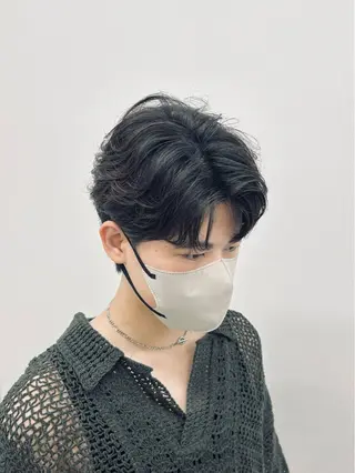 セミロング パーマ メンズ 🏁メンズパーマ/ RYOYAのヘアスタイル